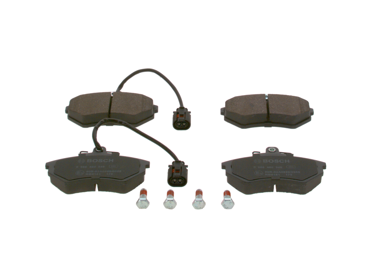 OE Pasticche AUDI 90 1987 357615116, 357698151C, 8A0698151 di BOSCH