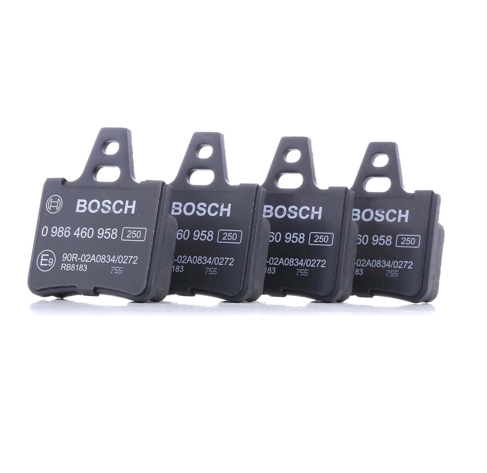Köp BOSCH Bromsbelägg Produktnummer: 0 986 460 958 till det förmånliga priset av 221,46 kr