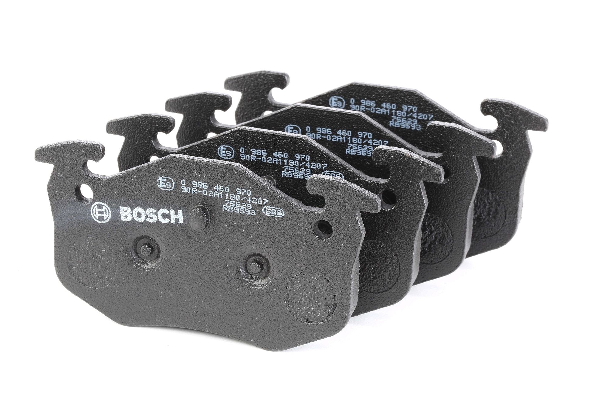 Köp BOSCH Bromsbelägg Produktnummer: 0 986 460 970 till det förmånliga priset av 251,93 kr