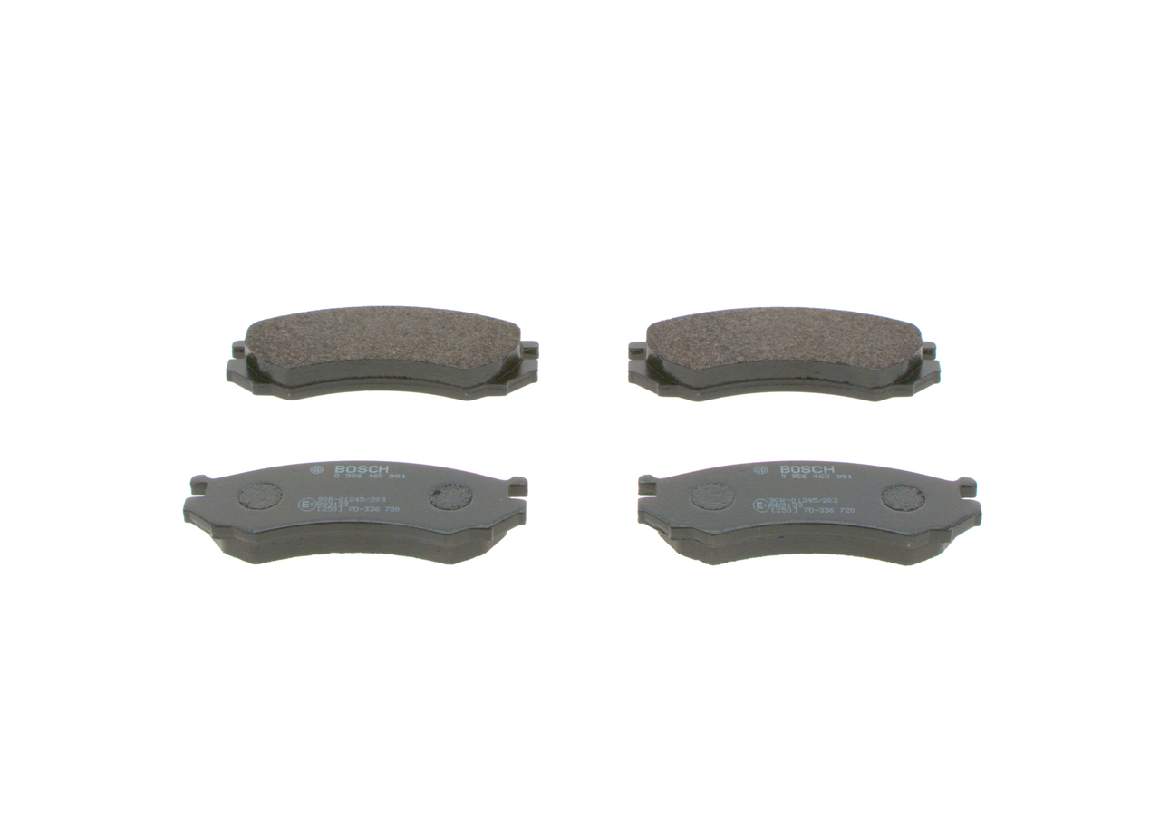 Köp billiga original Bromsbelägg 0 986 460 981 jämförbara med D106M72J25 OEM nummer på nätet