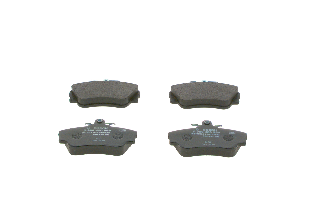 OE Belägg VOLVO 460 L 1993 3344061, 3344787, 33447871 från BOSCH