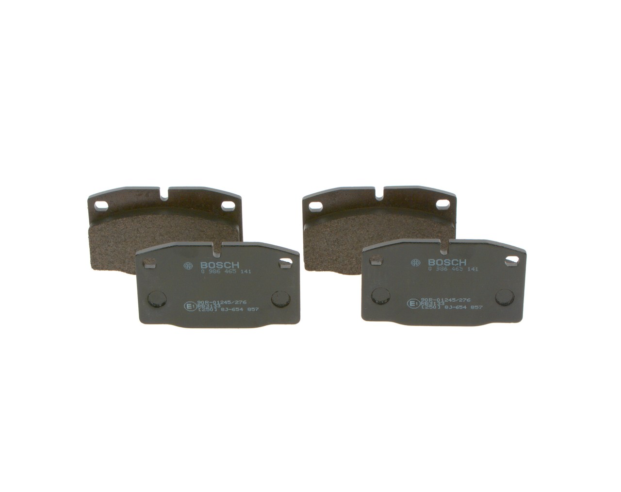Köp billiga original Bromsbelägg 0 986 465 141 jämförbara med 1605536 OEM nummer på nätet