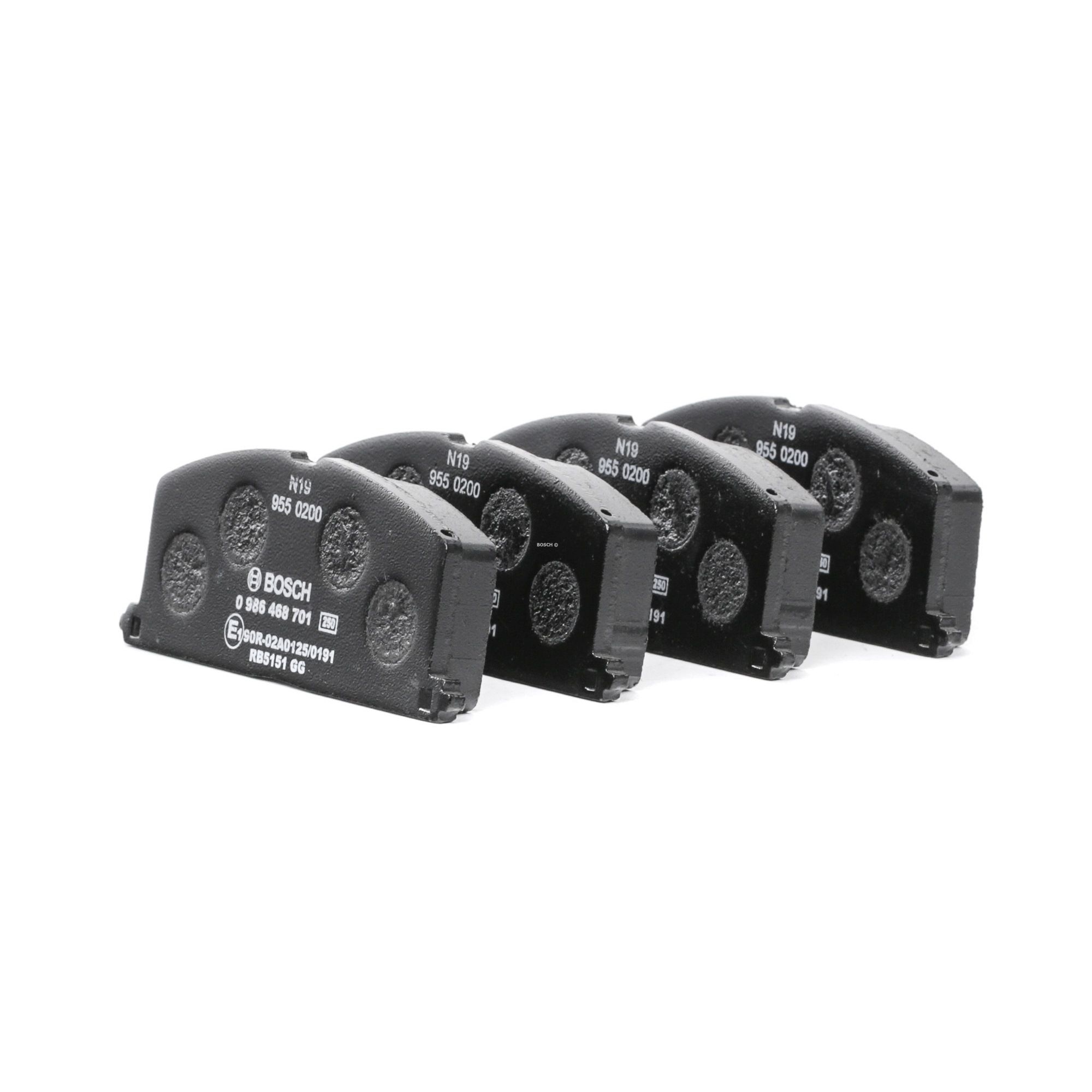 Cumpărați Plăcuțe de frână de la BOSCH Număr produs: 0 986 468 701 la prețul de doar 104,32 lei