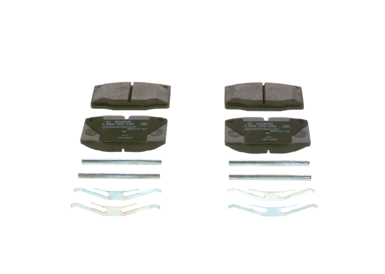 OEM Pastilhas de travão OPEL 1.2 (F08, M08, F68, M68) 60 CV Gasolina 1605463 de BOSCH online a preços excelentes