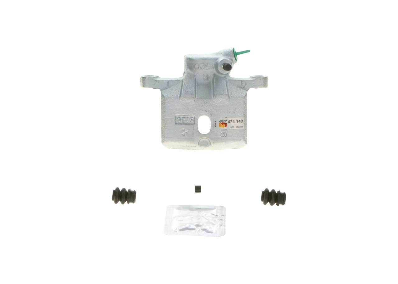 0 986 474 140 BOSCH Bremszange Pajero II Canvas Top (V20) 2.5 TDiC 99 PS Diesel