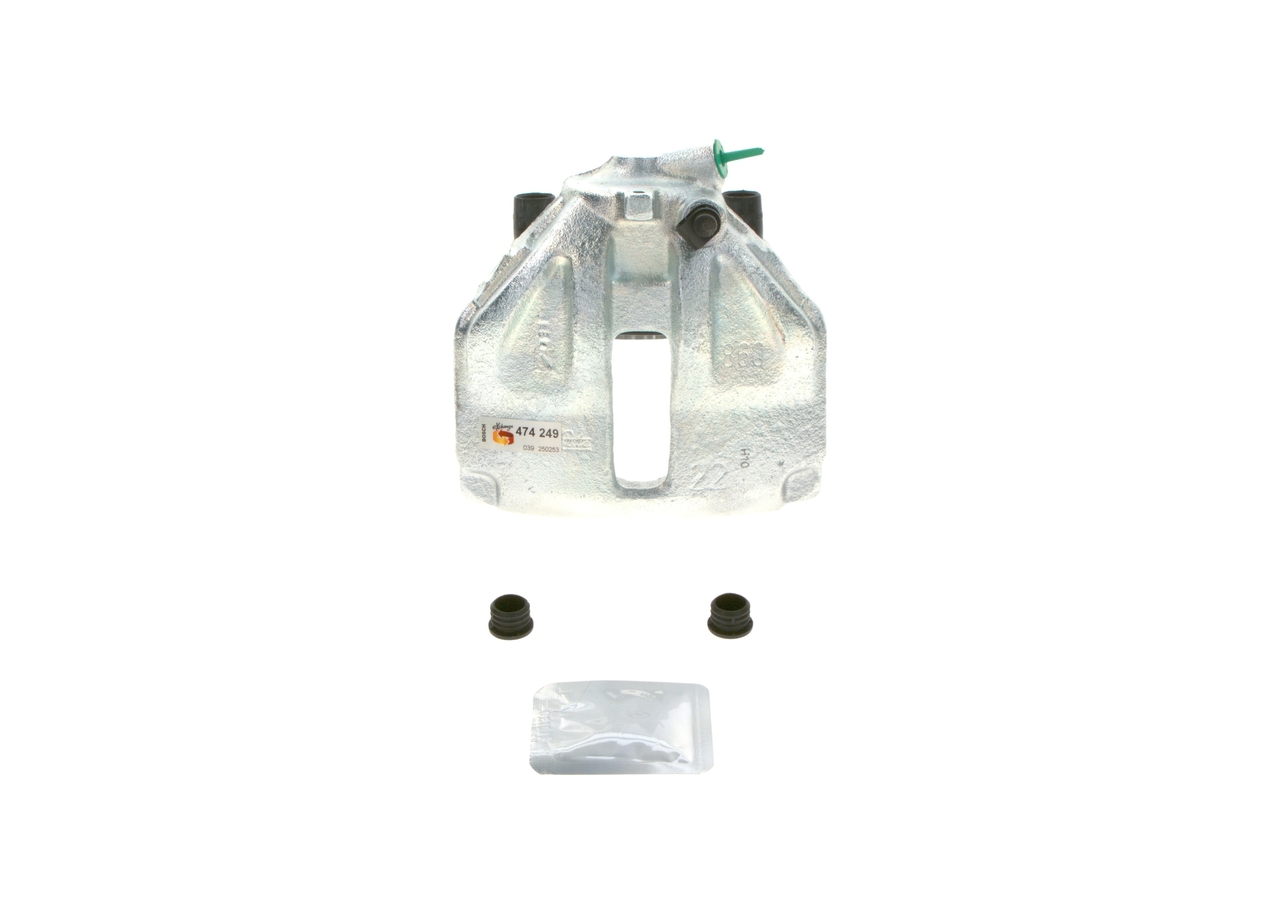 OEM Remklauw MERCEDES-BENZ Sprinter 3-T Flatbed Vrachtwagen/Chassis (W903) 1997 0024206183, 2D0615124, 9014201801 BOSCH