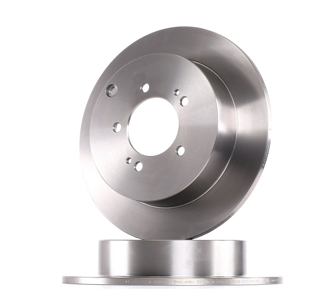 Kjøp BOSCH Bremseskive Product No .: 0 986 479 318 for den lave prisen av 569,79 kr