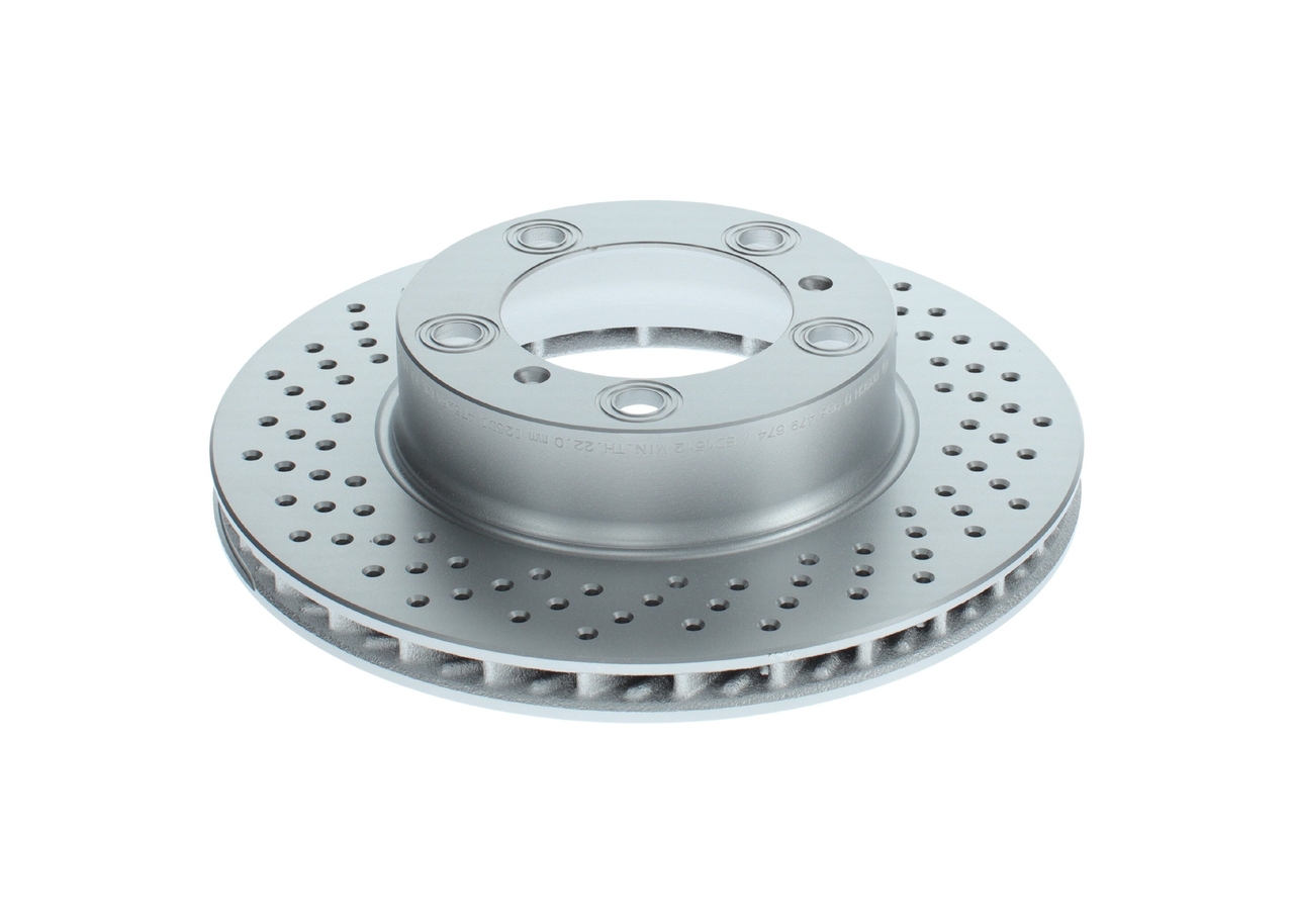 OEM Disc de frână Porsche Cayman 987 2013 98735140101, DDF1065, DDF10651 BOSCH