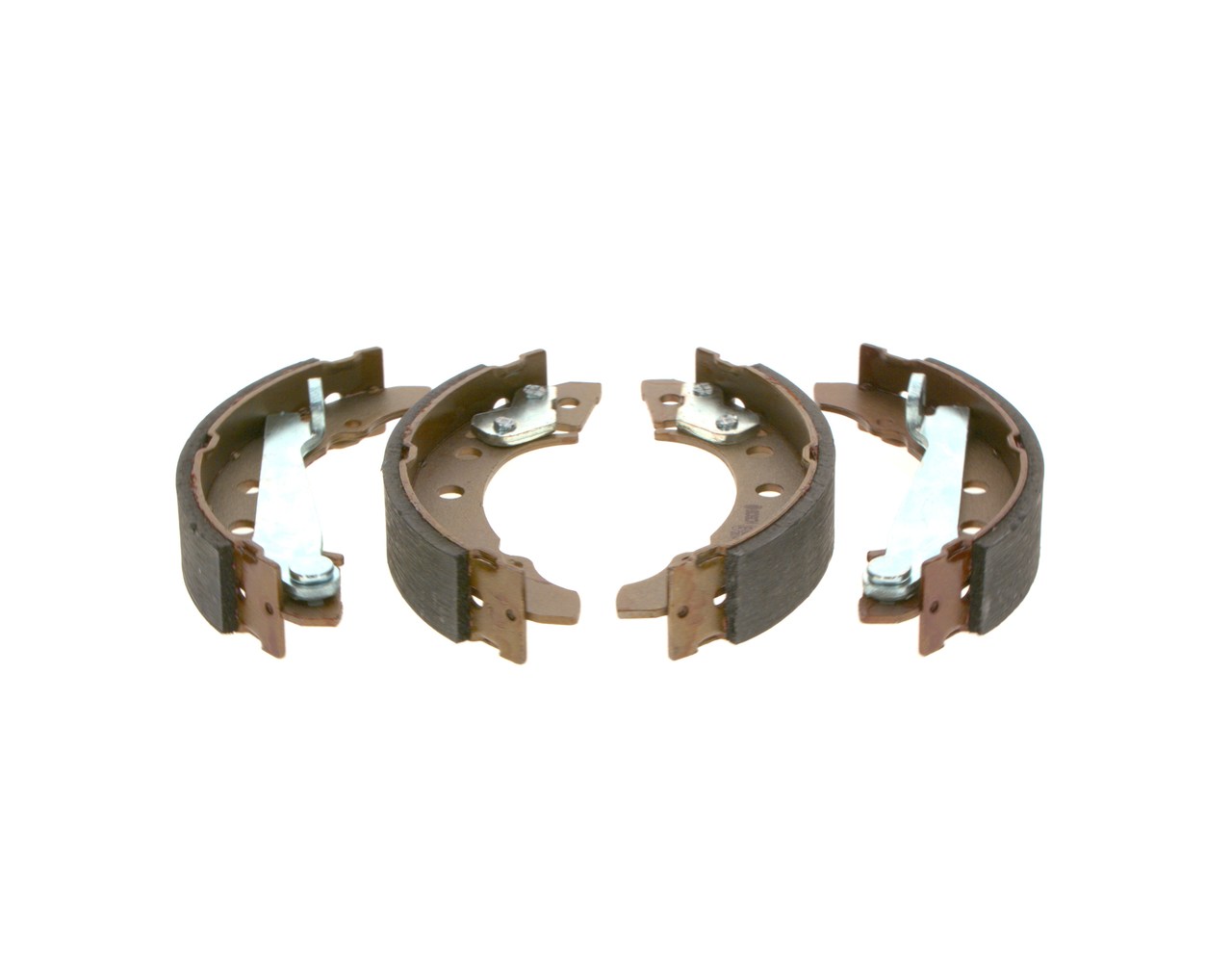 Kjøp BOSCH Bremsesko sett Product No .: 0 986 487 002 for den lave prisen av 277,79 kr