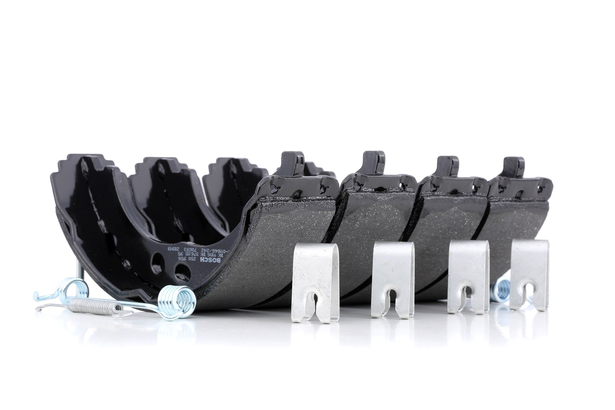 BOSCH Bremsbackensatz, Feststellbremse Produkt Nr.: 0 986 487 726 zum unschlagbaren Preis von 42,30 € erstehen