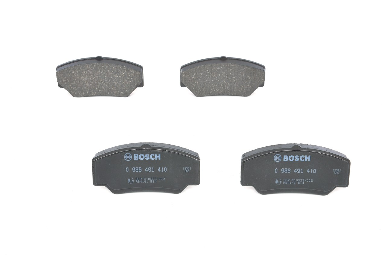 Köp BOSCH Bromsbelägg Produktnummer: 0 986 491 410 till det förmånliga priset av 410,07 kr