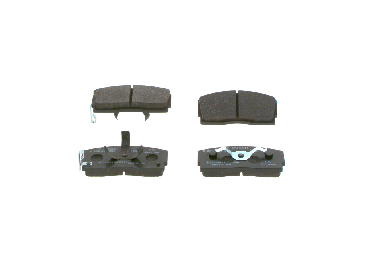 OE DAIHATSU APPLAUSE 1998 Fékbetétek 0449187103, 0449187104, 0449187104000 ől BOSCH