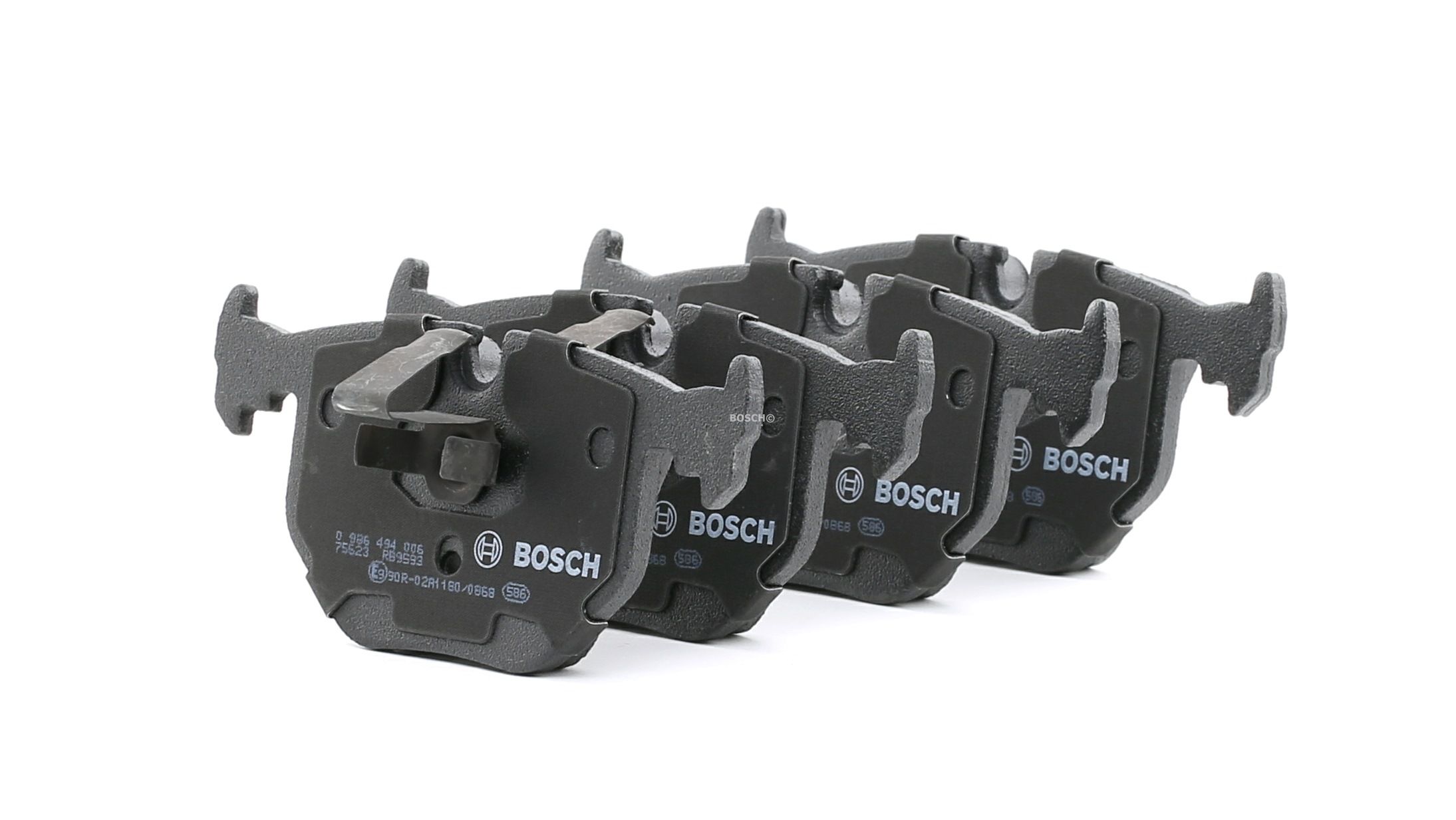 Įsigykite BOSCH Stabdžių kaladėlės Prekės Nr.: 0 986 494 006 už žemiausią 33,48 € kainą