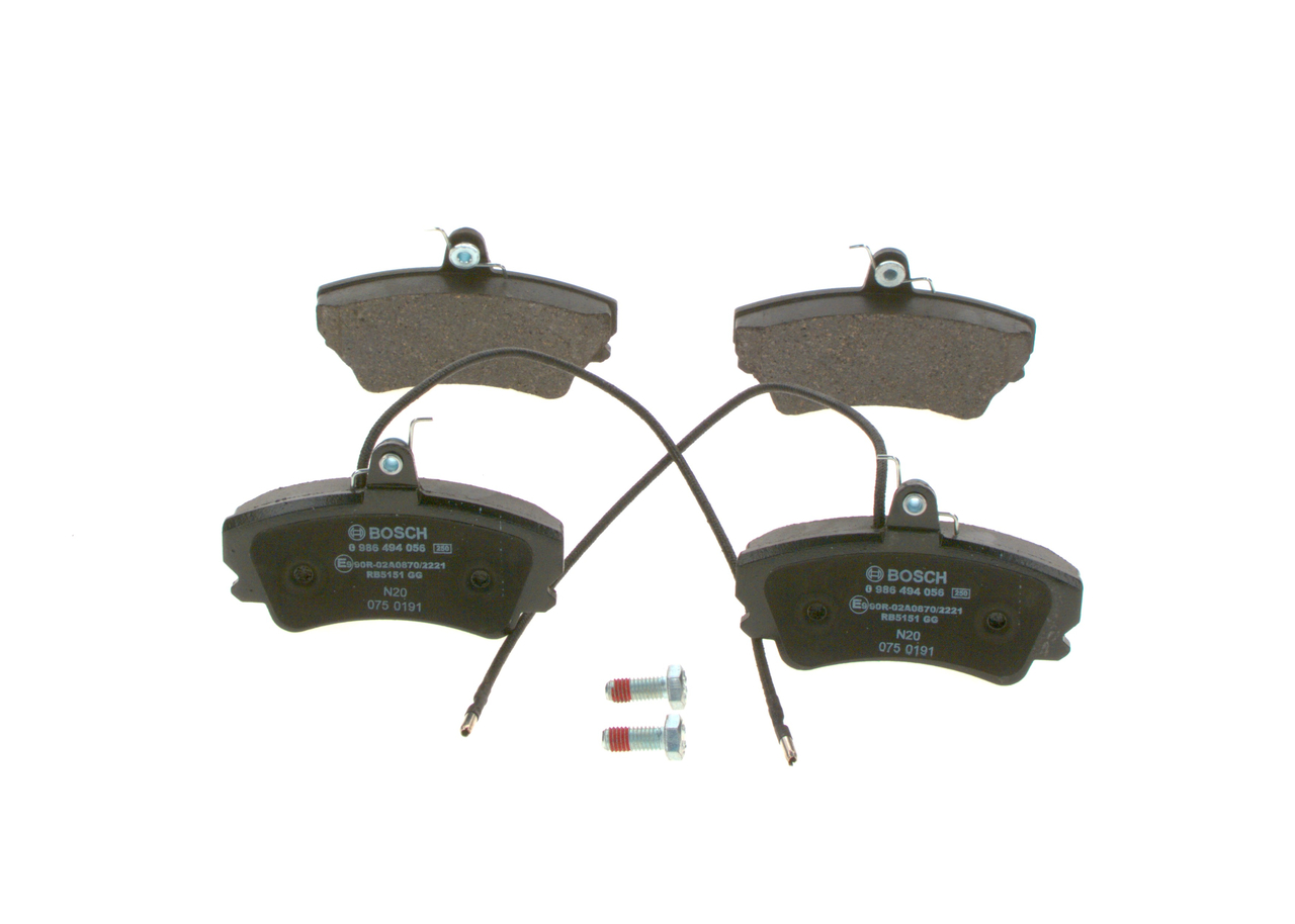 OEM Placute de frana Renault Espace J63 1994 6025170170, 6025171456, 20919 BOSCH