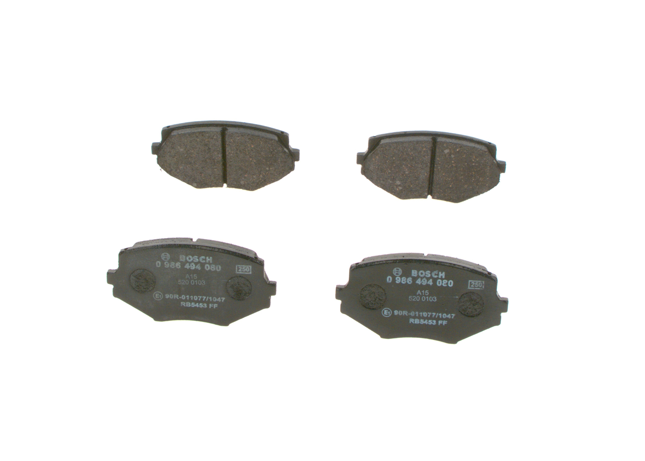 OEM Plăcuțe de frână Mazda mx-5 na 1992 N0Y33323Z, N0Y33328Z, NAY53323Z BOSCH