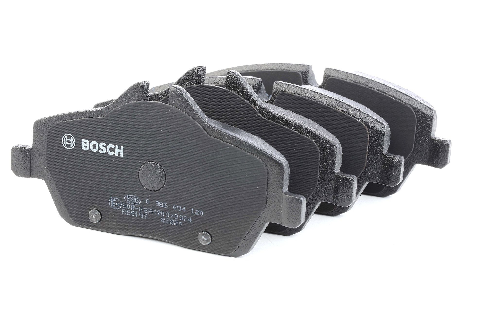 Kjøp BOSCH Bremseklosser Product No .: 0 986 494 120 for den lave prisen av 584,27 kr