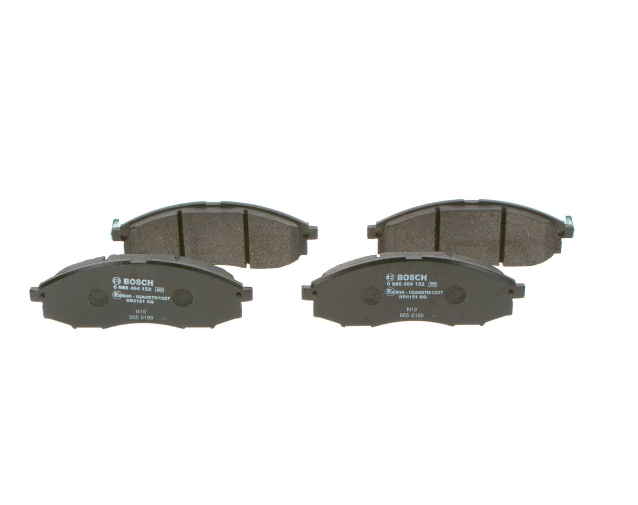 OE Bremsekloss-sett NISSAN PICK UP 2022 410607Z025, 41060VK190, D1060VK100 fra BOSCH