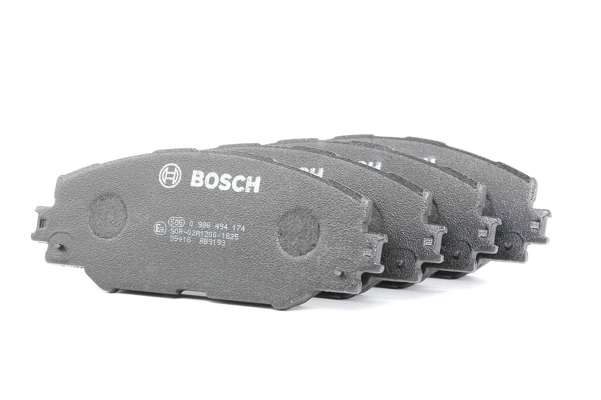 Köp BOSCH Bromsbelägg Produktnummer: 0 986 494 174 till det förmånliga priset av 434,94 kr