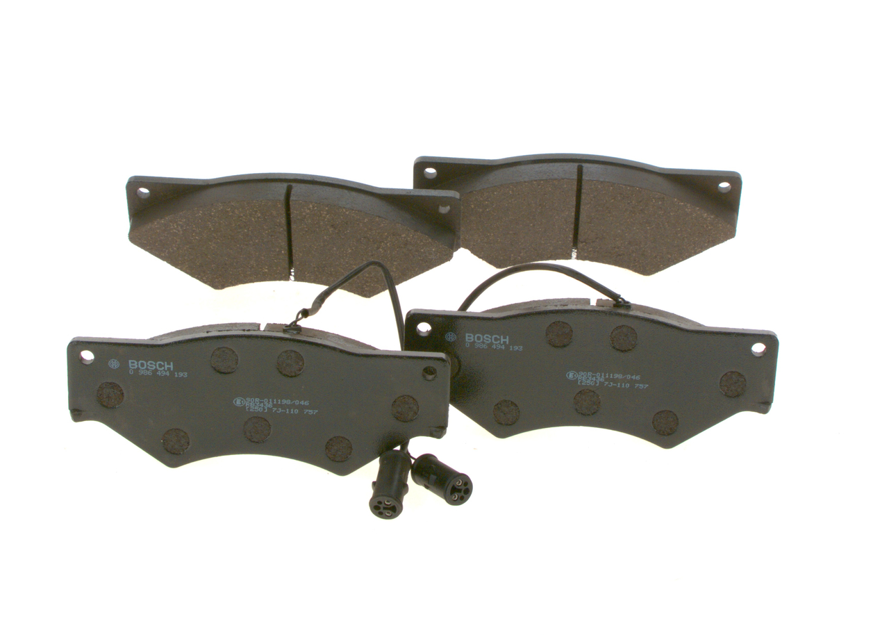 OEM Pastilhas de travão IVECO 2.5 59-12 V 116 CV Diesel 1906183 de BOSCH online a preços excelentes