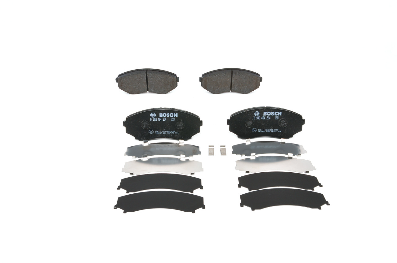 BOSCH 0 986 494 204 Plaquettes de frein