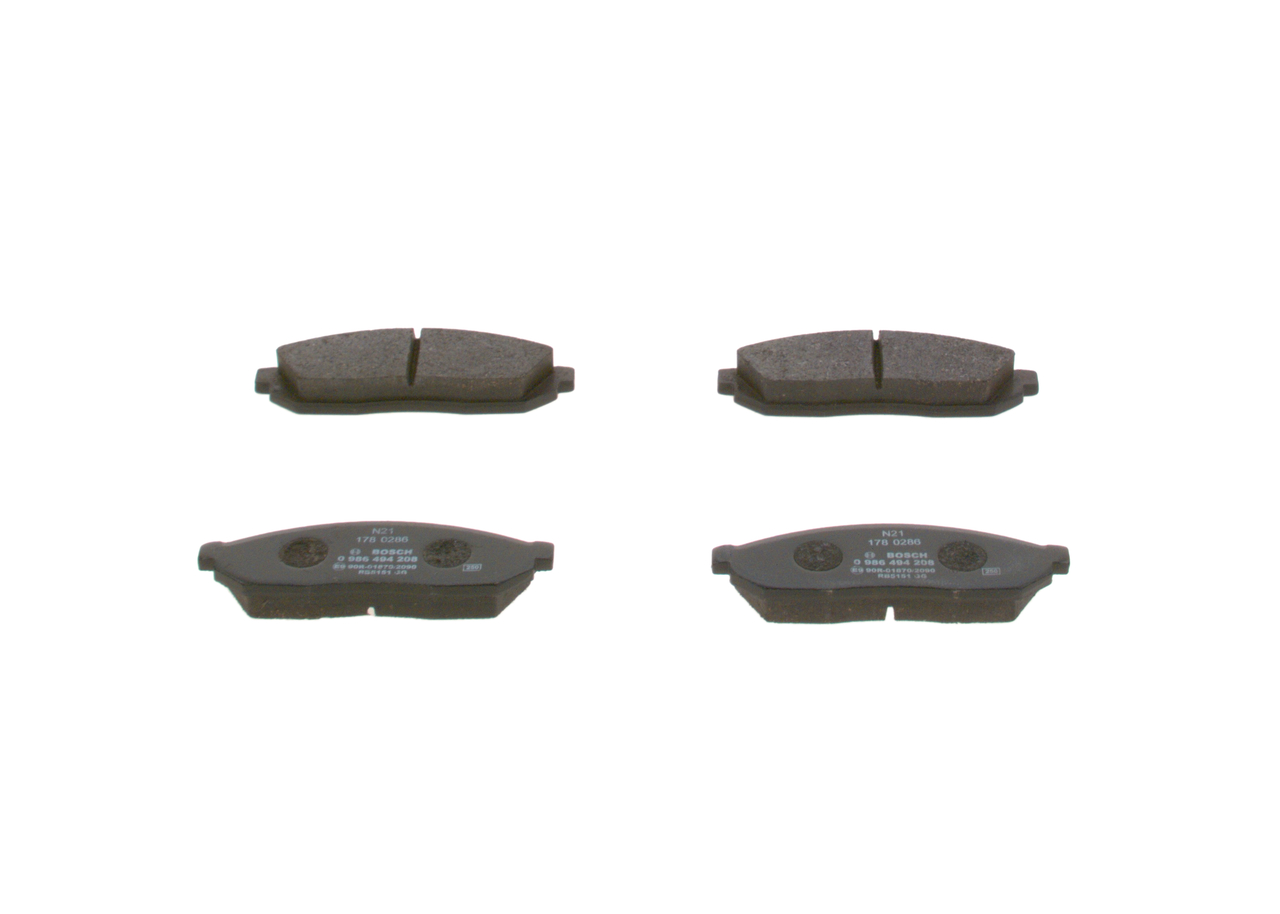 BOSCH 0 986 494 208 Plaquettes de frein