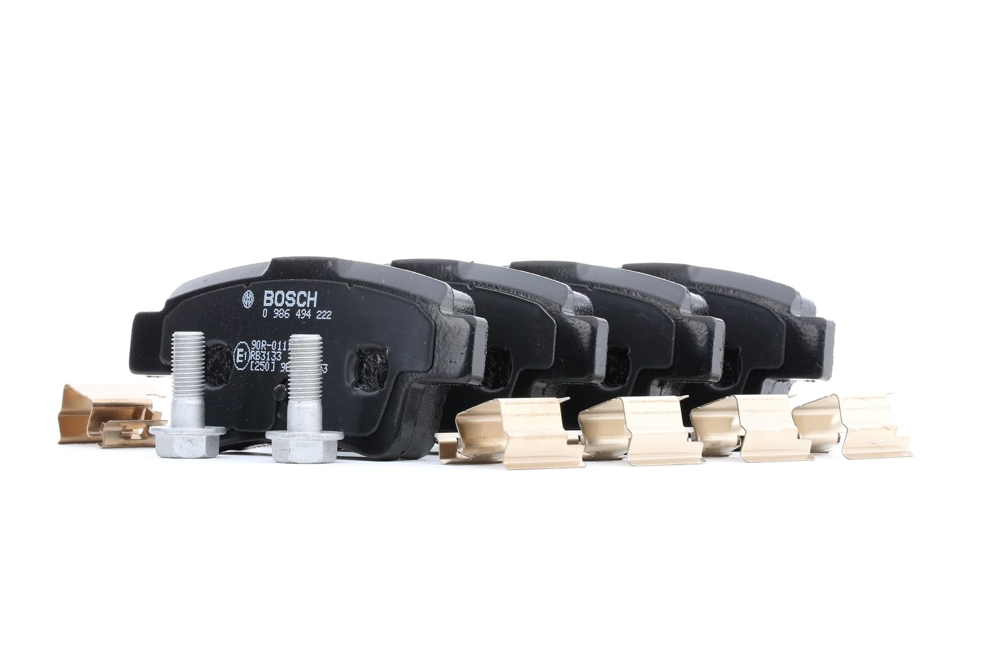 Köp BOSCH Bromsbelägg Produktnummer: 0 986 494 222 till det förmånliga priset av 537,52 kr