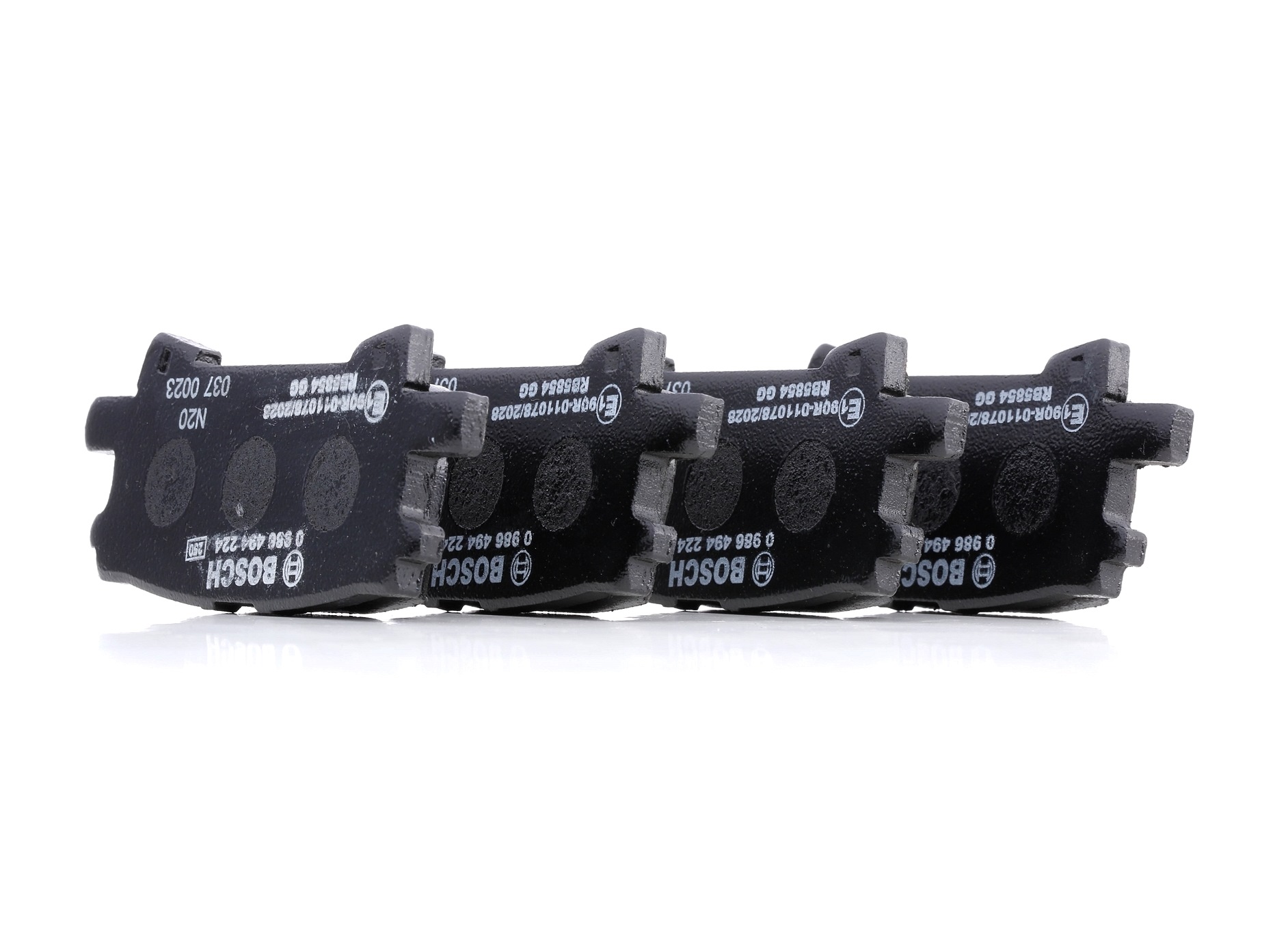 Įsigykite BOSCH Stabdžių kaladėlės Prekės Nr.: 0 986 494 224 už žemiausią 25,81 € kainą