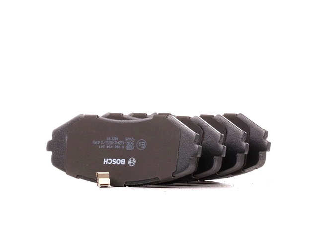 Įsigykite nebrangią originalią Stabdžių kaladėlės 0 986 494 241. sulyginama su 5520067D11 OEM numeriais internetu