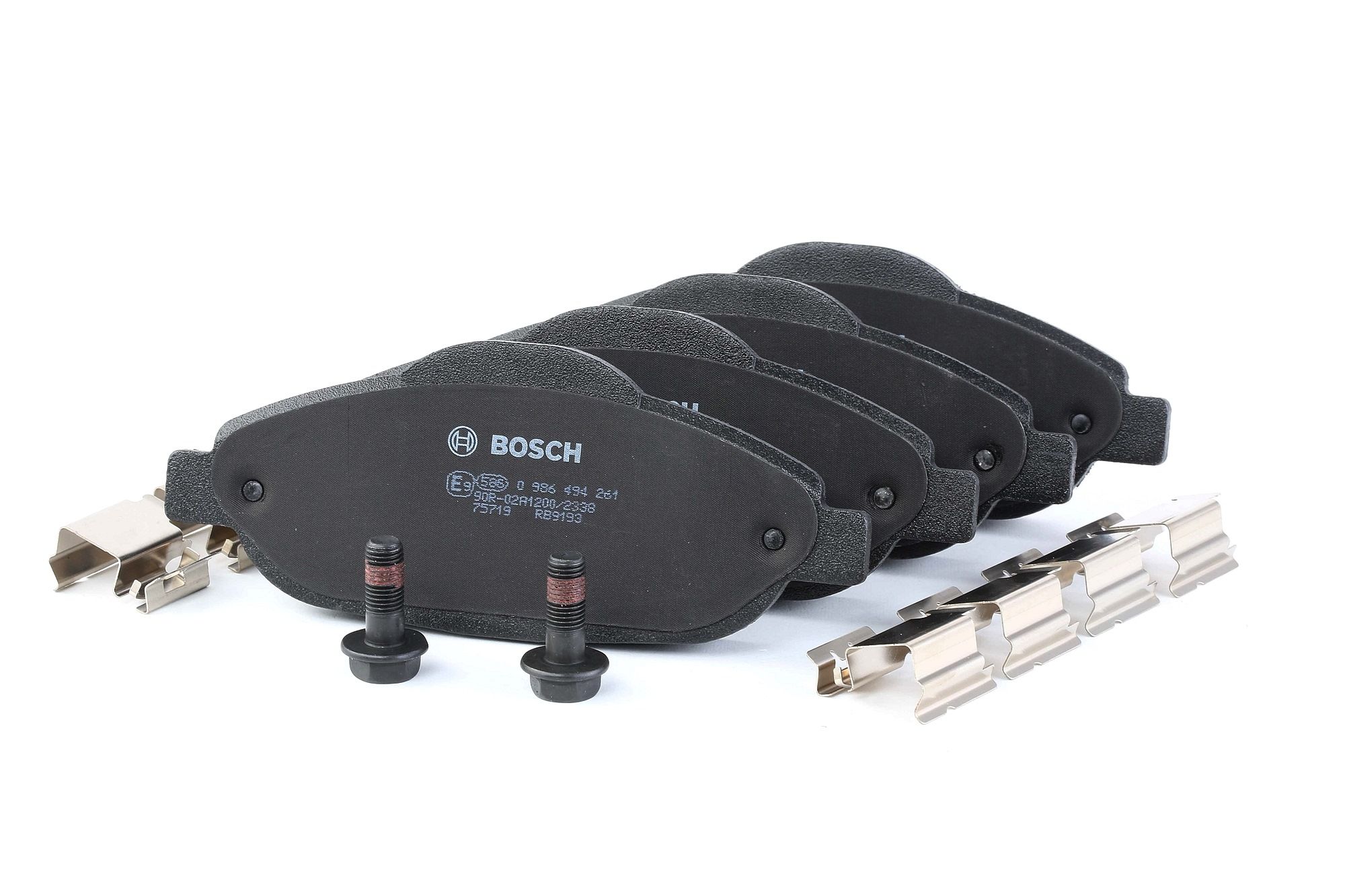 Köp BOSCH Bromsbelägg Produktnummer: 0 986 494 261 till det förmånliga priset av 573,56 kr