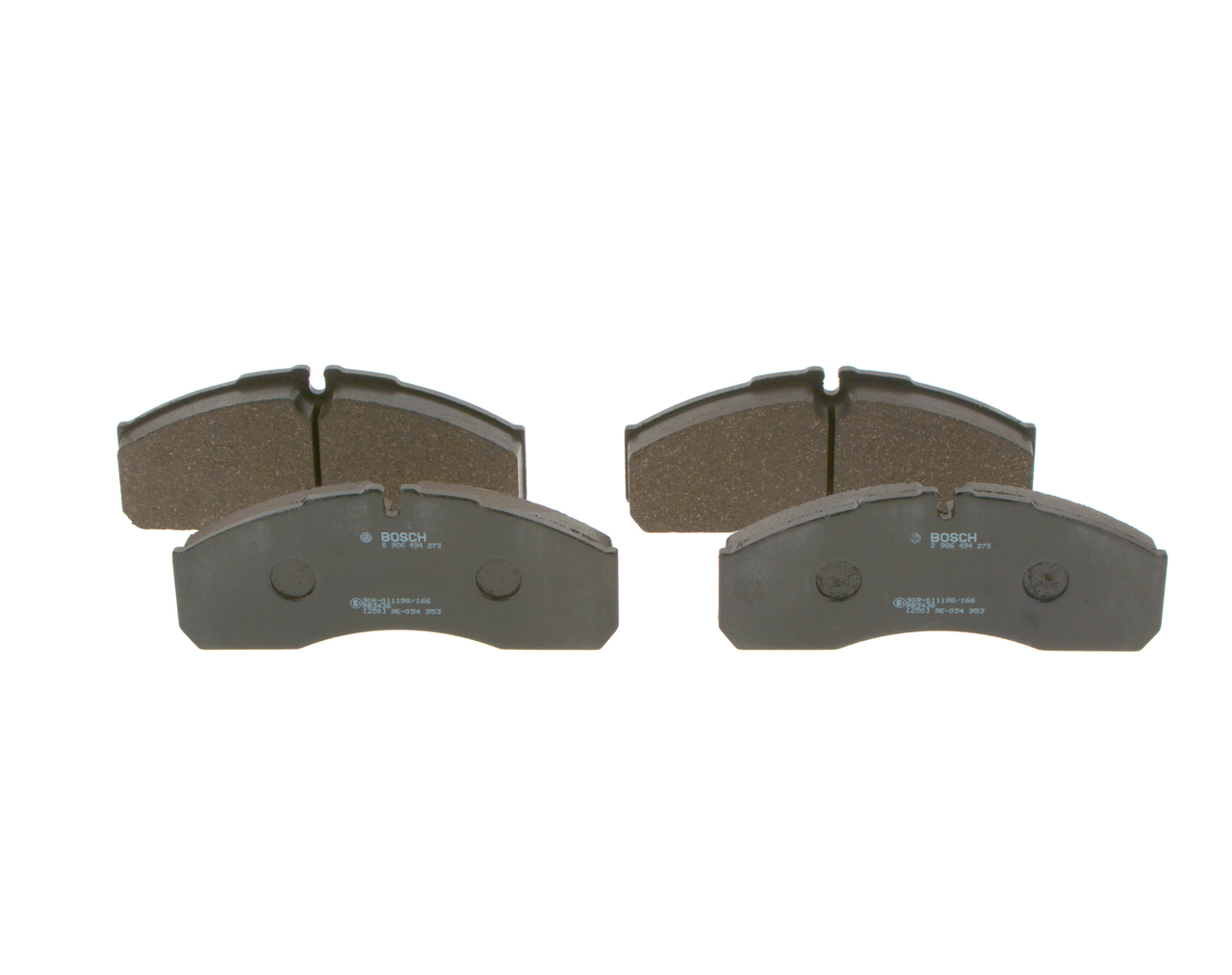 OEM Set plăcuțe de frână RENAULT Mascott Camion cu platformă / Sasiu (UH_, HH_) 2003 41060MB225, 5001844748, 29160 BOSCH