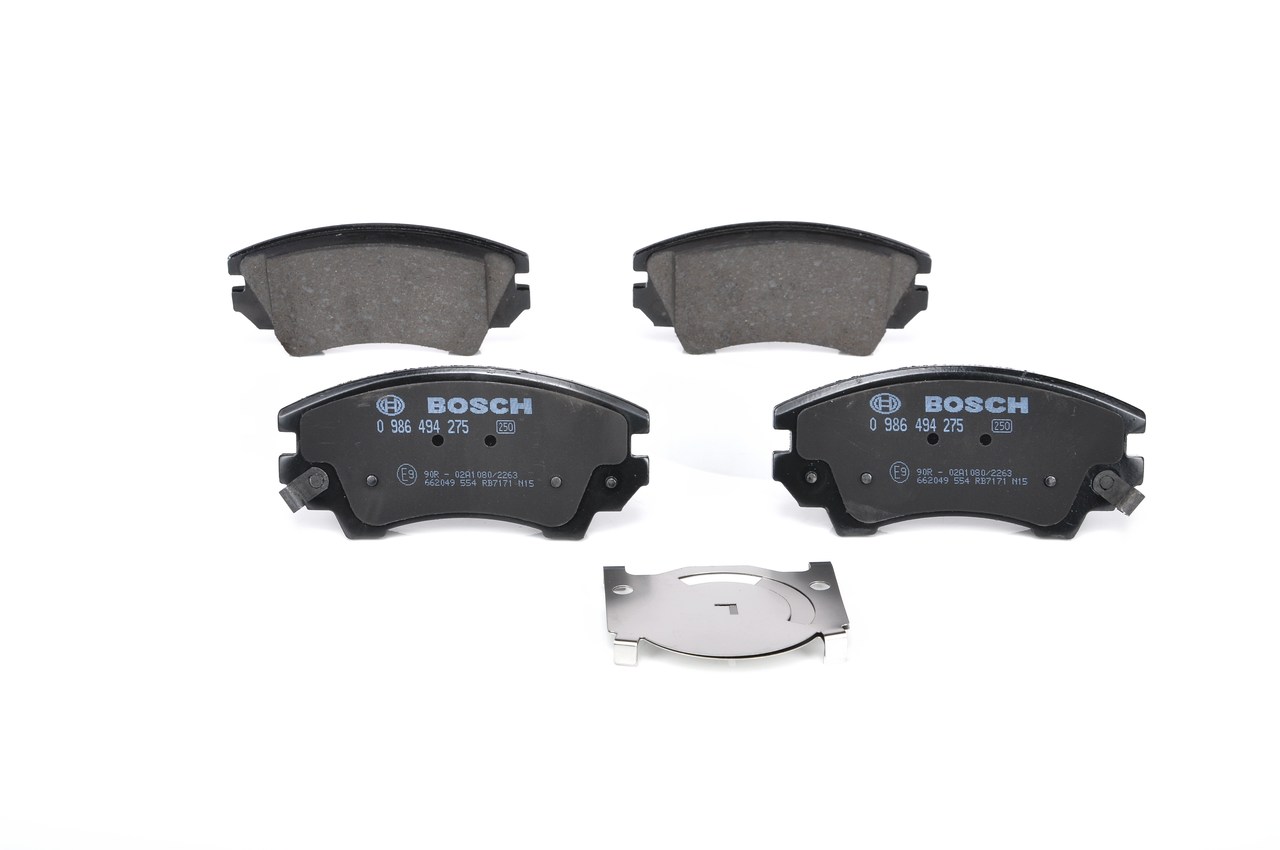 OE Bromsklossar OPEL CASCADA 2020 13237751, 1605232, 1605434 från BOSCH