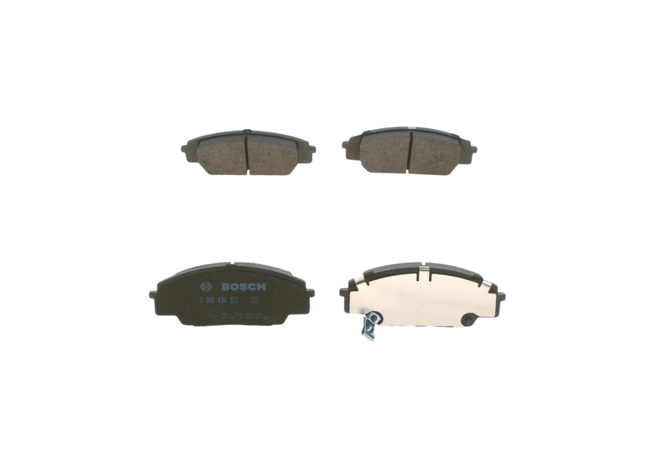 OE Remblokkenset HONDA S2000 2023 06450S2AE50, 06450S5TE00, 45022S2AE01 van BOSCH