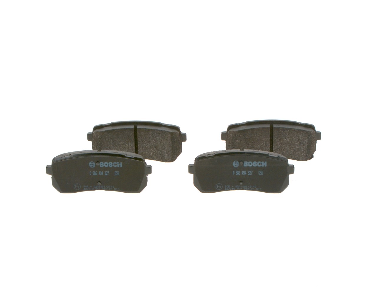 OEM Juego de pastillas de freno KIA 3.8 265 CV Gasolina 583023JA00 de BOSCH online a precios inmejorables