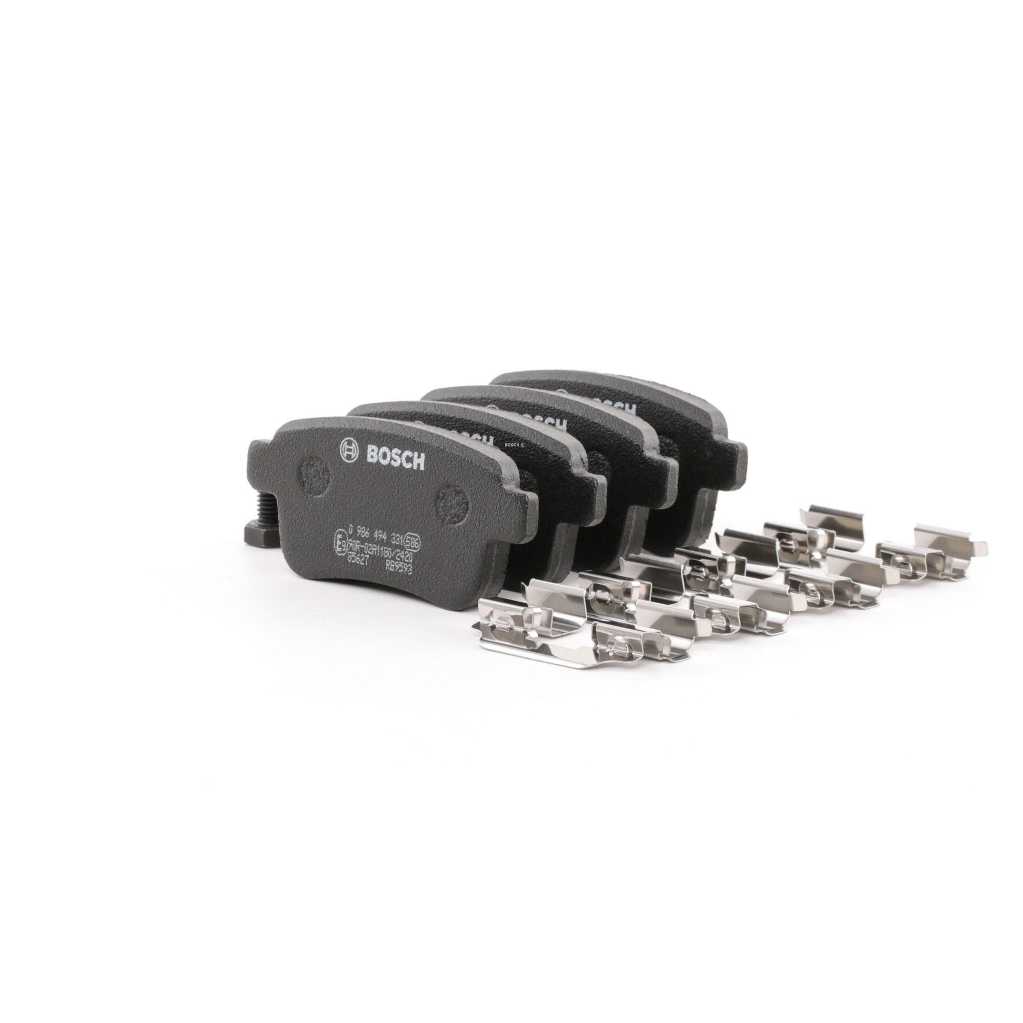 Įsigykite BOSCH Stabdžių kaladėlės Prekės Nr.: 0 986 494 331 už žemiausią 28,89 € kainą