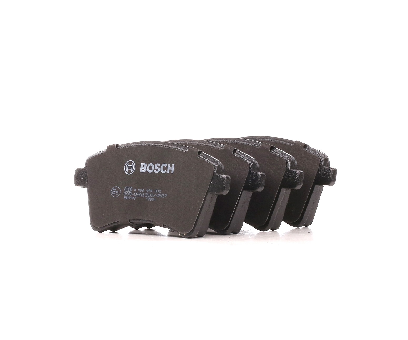 Köp BOSCH Bromsbelägg Produktnummer: 0 986 494 332 till det förmånliga priset av 477,35 kr
