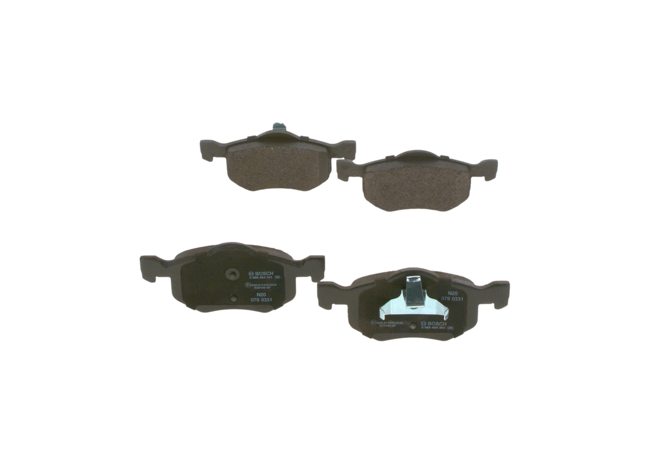 Cumpărați online Plăcuțe de frână 0 986 494 361 original/ă și la un preț mic, compatibil/ă cu nr. OEM EC253323ZC
