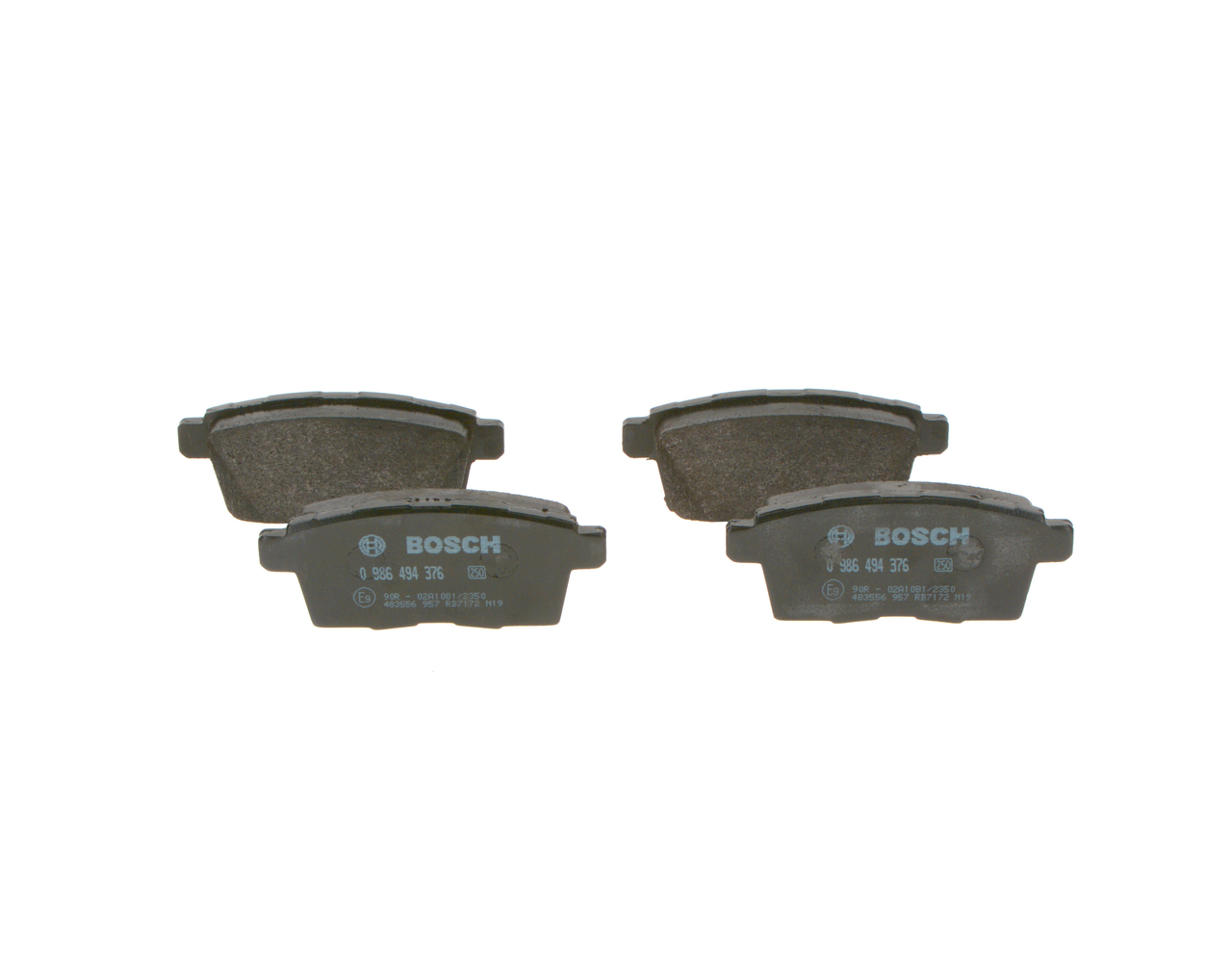 OE MAZDA CX-9 2023 Disc brake pads 24545, 7T412200AA, 7T4Z2200A from BOSCH