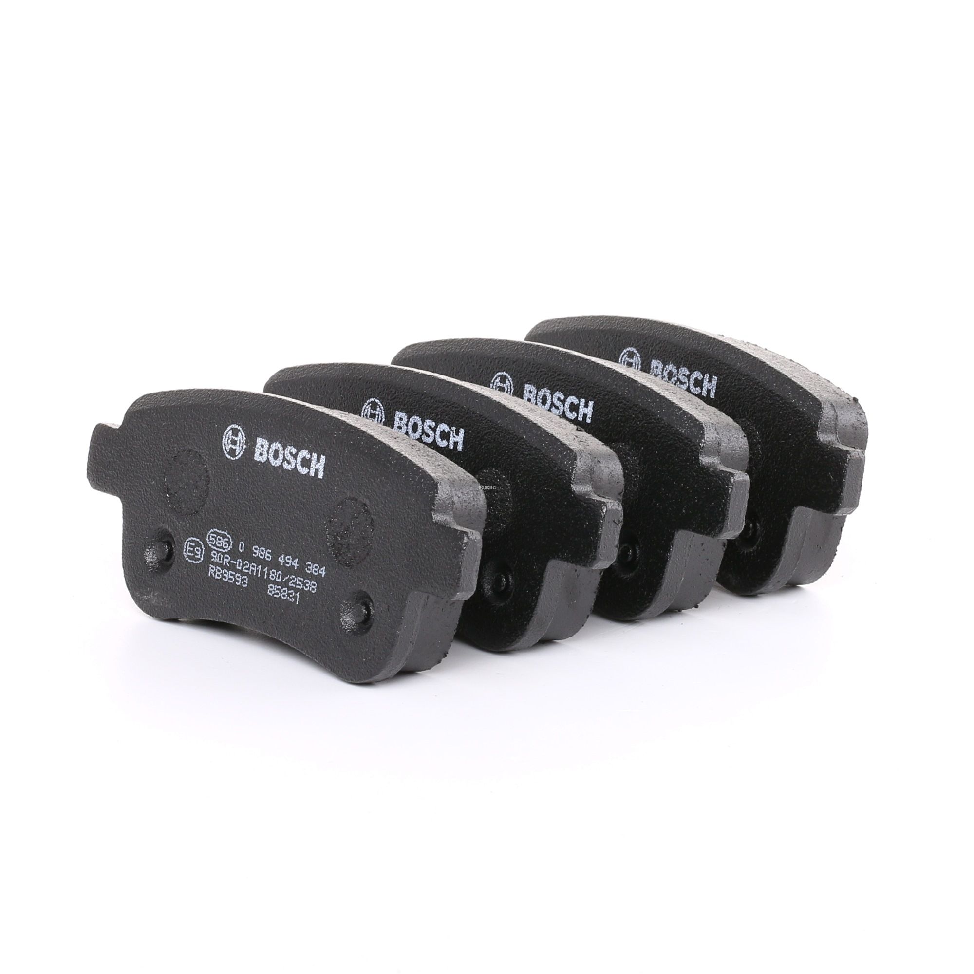 Cumpărați Plăcuțe de frână de la BOSCH Număr produs: 0 986 494 384 la prețul de doar 152,25 lei