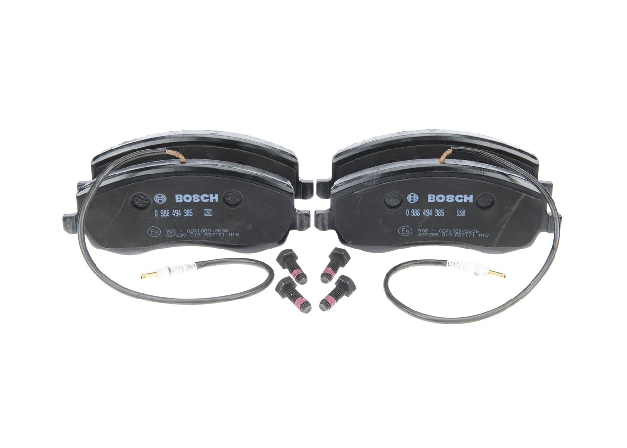 Ostke BOSCH Piduriklotsid Toode nr.: 0 986 494 385 madala hinnaga 54,85 €