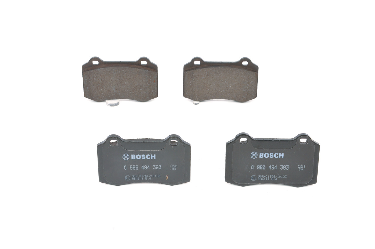 Köp BOSCH Bromsbelägg Produktnummer: 0 986 494 393 till det förmånliga priset av 428,01 kr