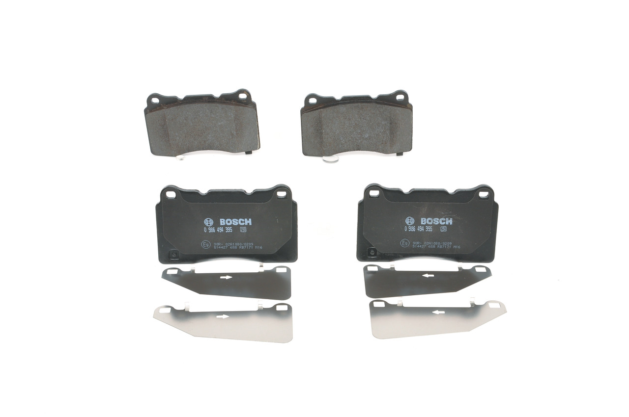 OEM Piduriklotsid CADILLAC ATS 13329562, 13411116, 1605100 alates BOSCH - säästke raha meie madalate hindadega