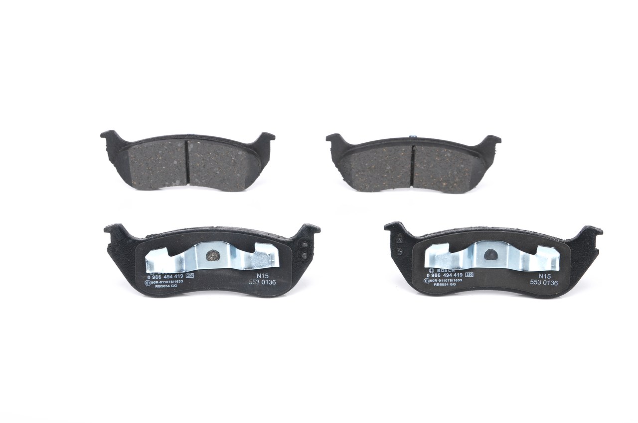 Iegādājieties lēti oriģinālo Bremžu kluči 0 986 494 419 comparable with 05083882AF OEM numbers online