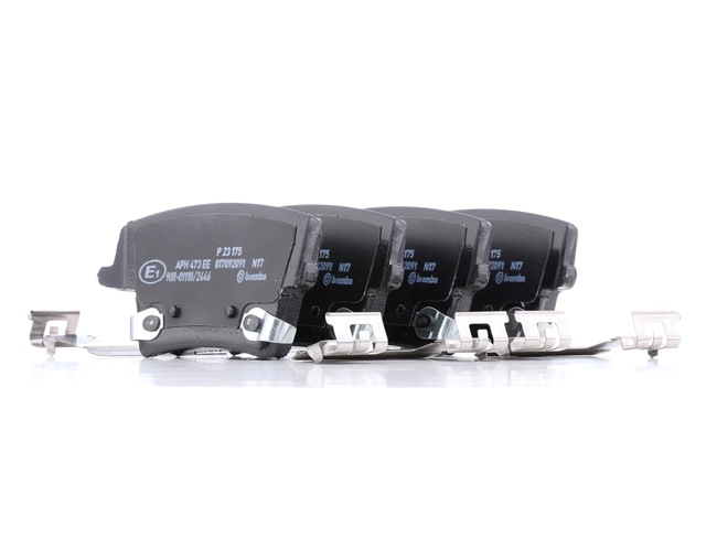 Köp billiga original Bromsbelägg P 23 175 jämförbara med 5142566AC OEM nummer på nätet