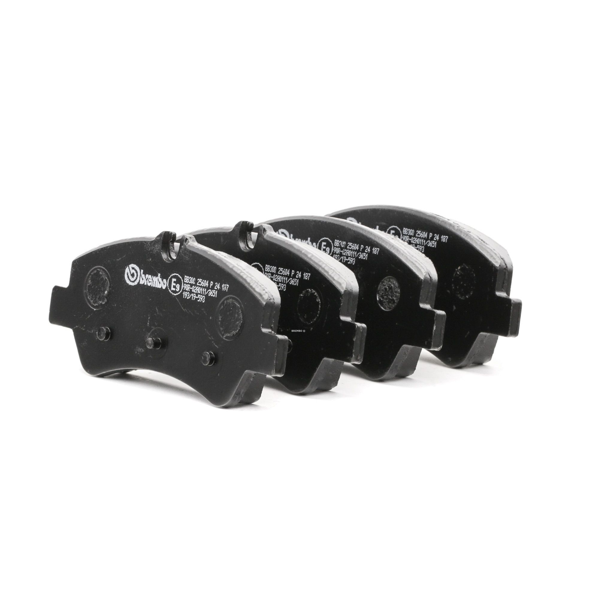 Įsigykite BREMBO Stabdžių kaladėlės Prekės Nr.: P 24 187 už žemiausią 49,03 € kainą