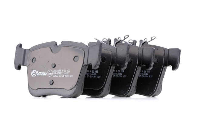 Cumpărați online Plăcuțe de frână P 50 133 original/ă și la un preț mic, compatibil/ă cu nr. OEM A0004205900