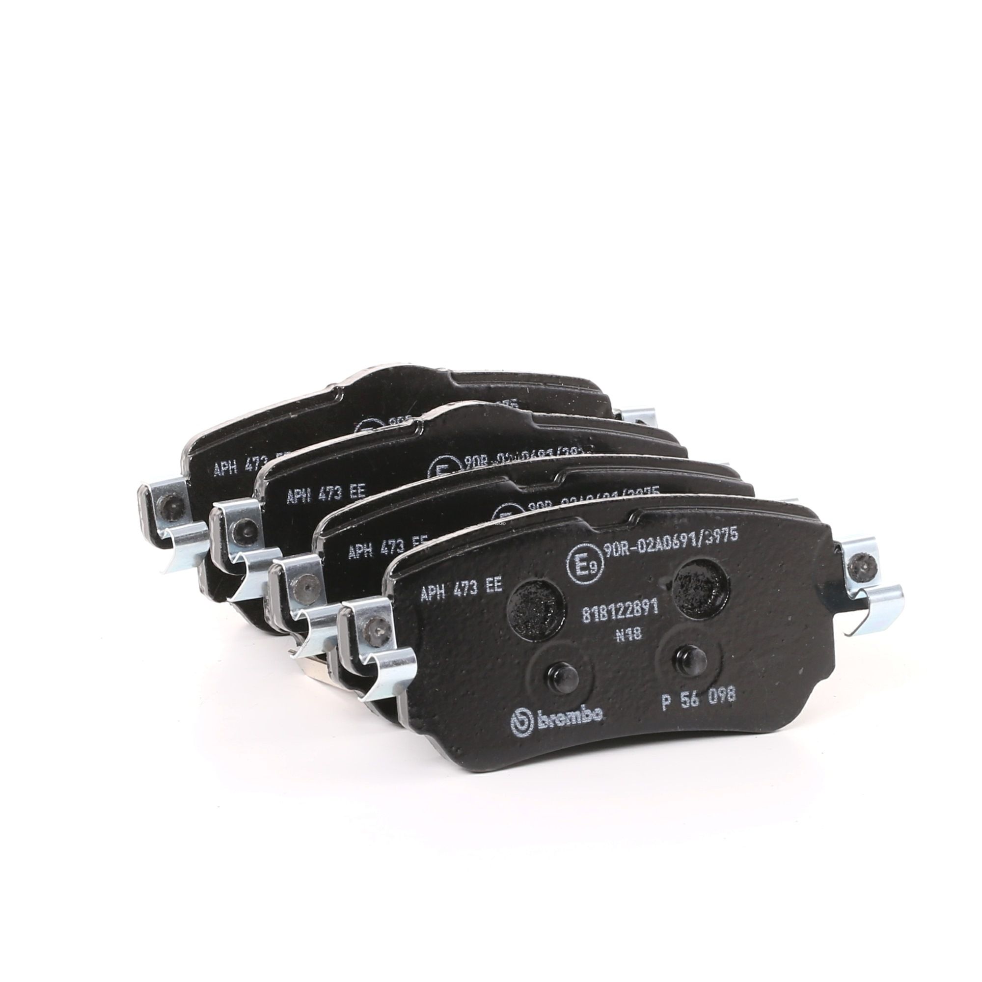 Įsigykite BREMBO Stabdžių kaladėlės Prekės Nr.: P 56 098 už žemiausią 26,43 € kainą