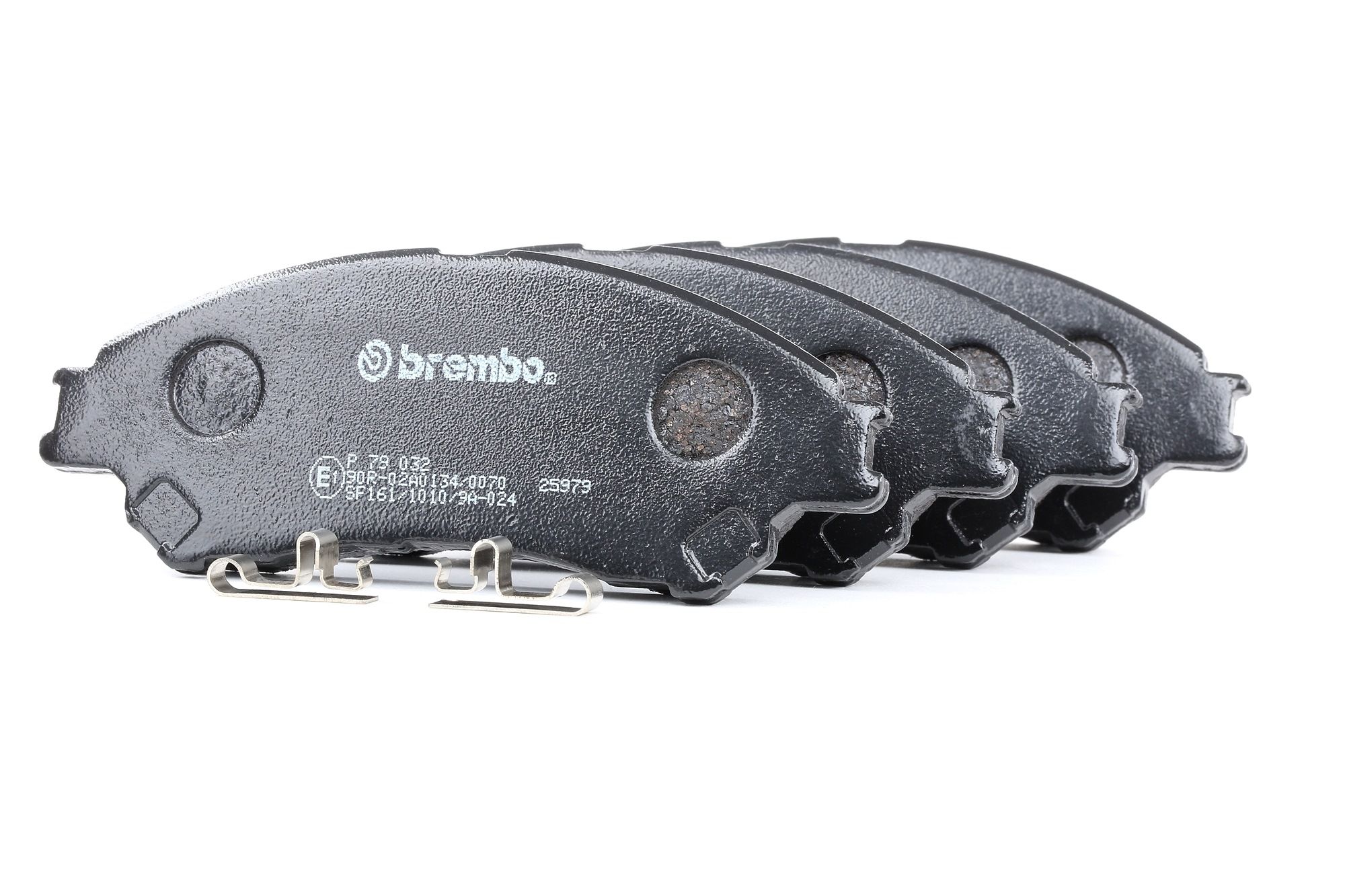 Vásároljon BREMBO Fékbetét készlet, tárcsafék alkatrészt, termékkód: P 79 032 alacsony áron: 15351,00 Ft