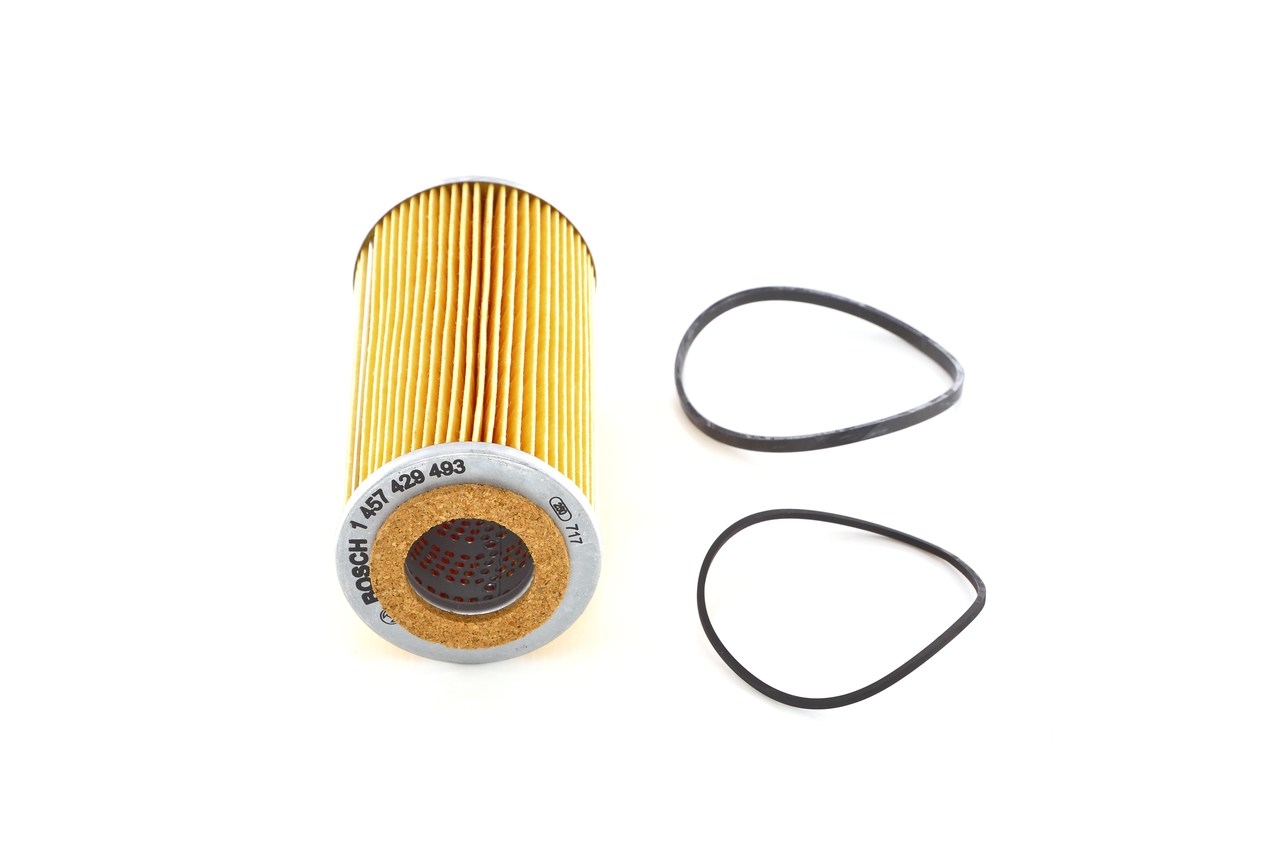 Køb BOSCH Oliefilter Produktnummer.: 1 457 429 493 til den lave pris af 87,47 kr.