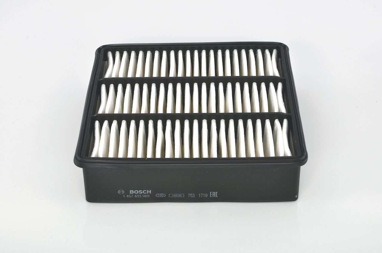 Įsigykite BOSCH Oro filtras Prekės Nr.: 1 457 433 969 už žemiausią 11,23 € kainą