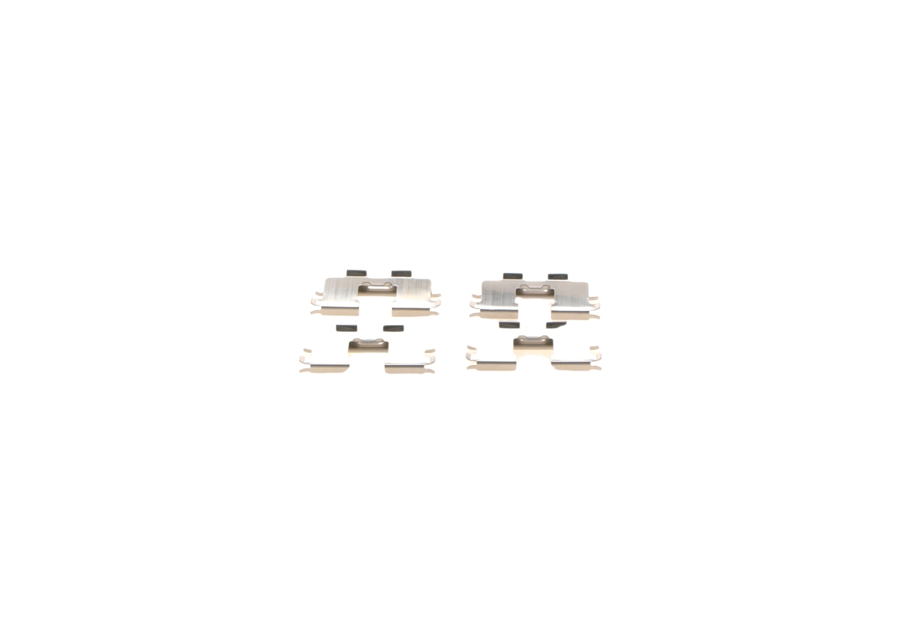 Įsigykite BOSCH Priedų komplektas, diskinių stabdžių trinkelės Prekės Nr.: 1 987 474 423 už žemiausią 16,26 € kainą